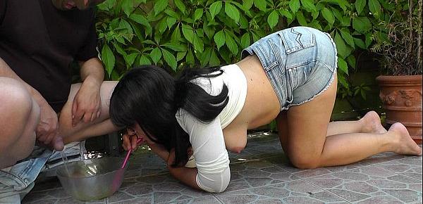  Kinky wife pissed on by many strangers